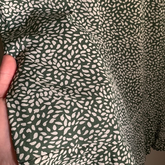 Green Printed Summer Dress - Picture 2 of 5